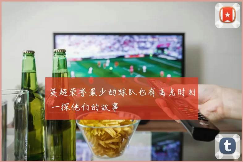 英超荣誉最少的球队也有高光时刻 一探他们的故事
